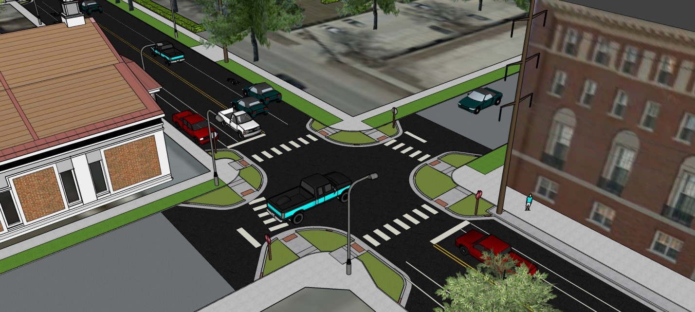 Complete Street Rendering