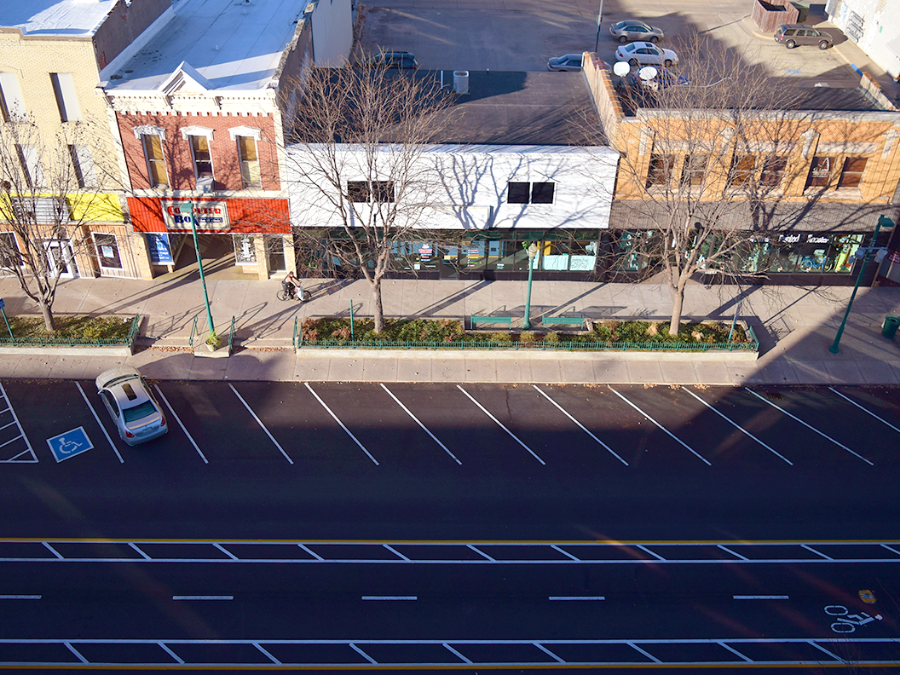 Clinton Downtown Parking Lots Redesign Iowa Initiative For