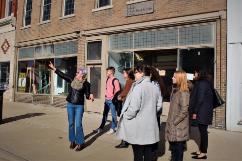 Rhetoric students visit Keokuk