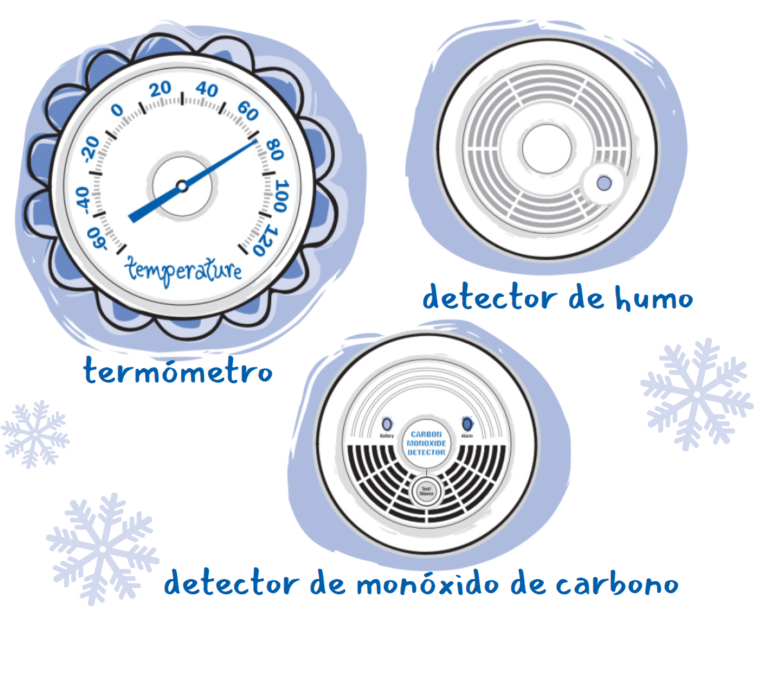 weather-related tools with Spanish words