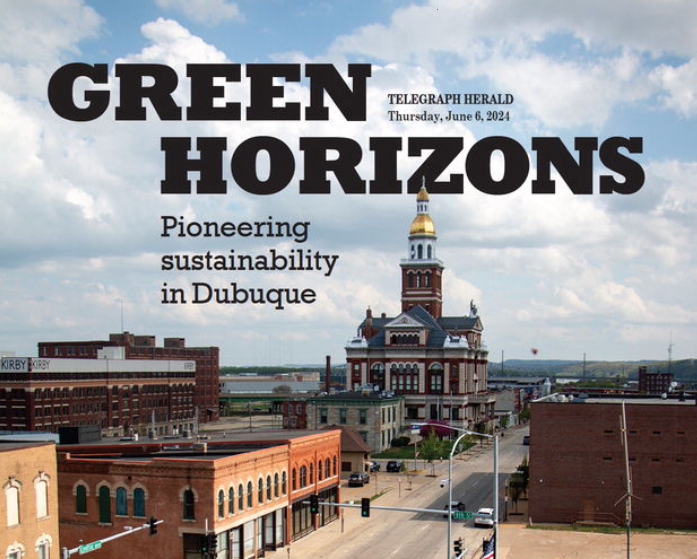 Green Horizons insert cover page