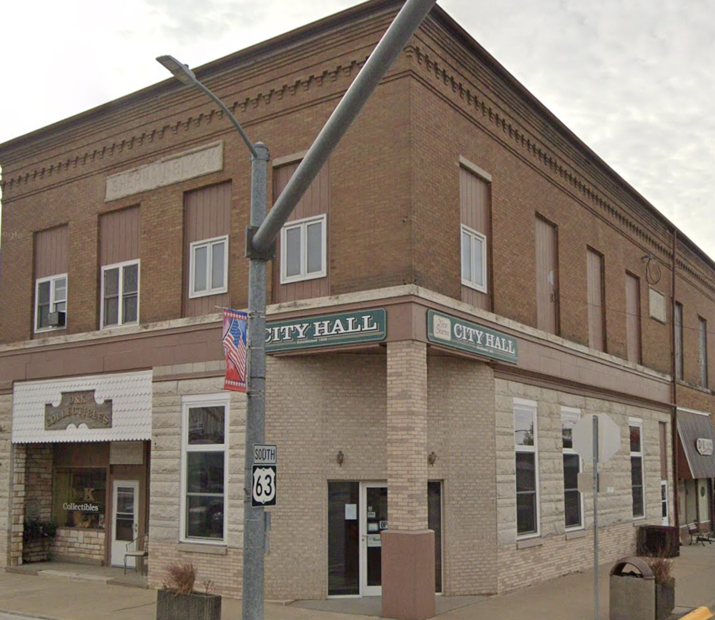 New Sharon City Hall