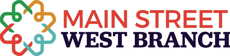 colorful Main Street West Branch logo