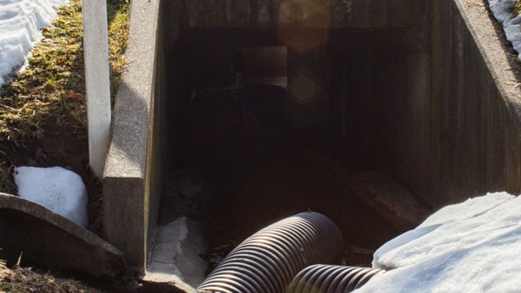 A culvert in Bellevue A culvert in Bellevue