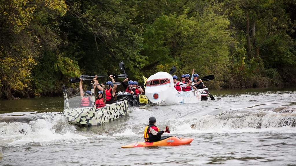 cardboard boat race cardboard boat race