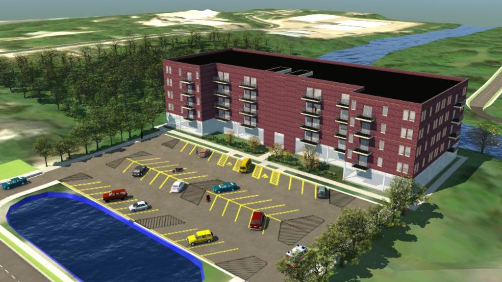 Building rendering Building rendering