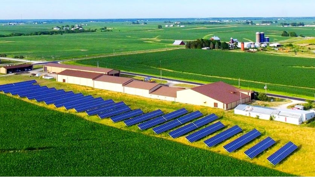 Solar Panels on Farm Solar Panels on Farm