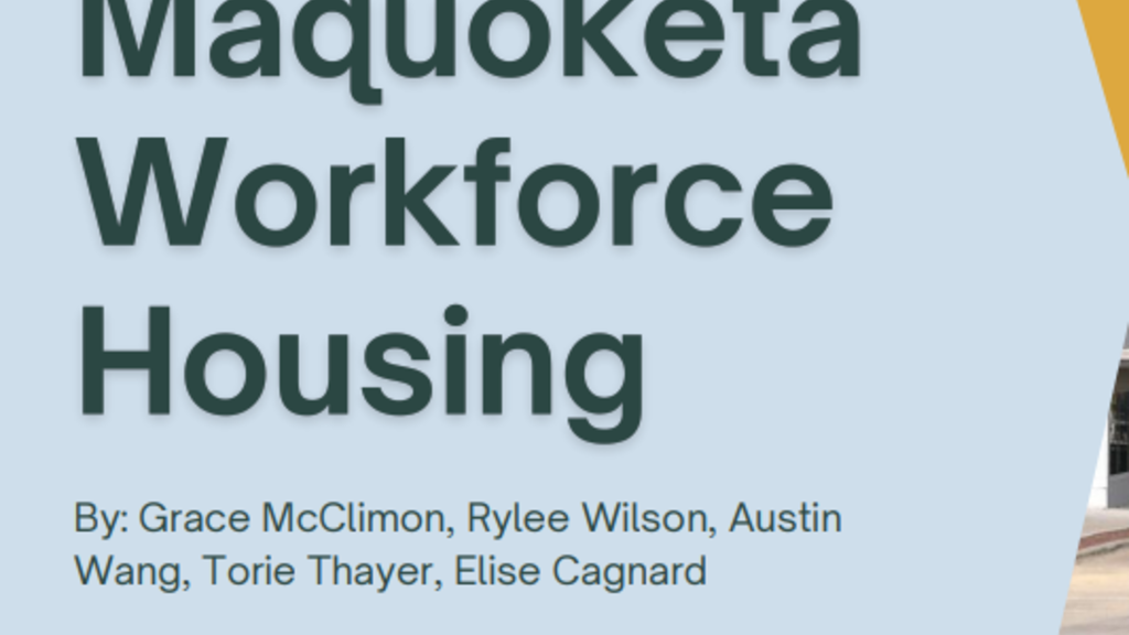 Photo- Maquoketa Workforce Housing Photo- Maquoketa Workforce Housing