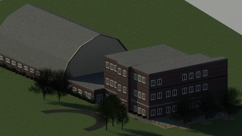 School Retrofit Rendering School Retrofit Rendering
