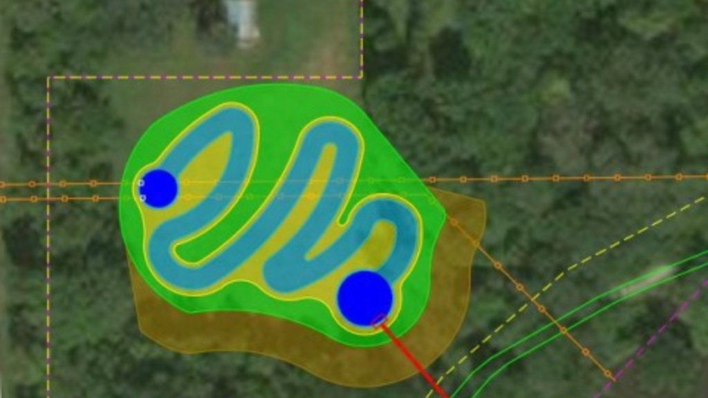 Webster City wetlands design Webster City wetlands design
