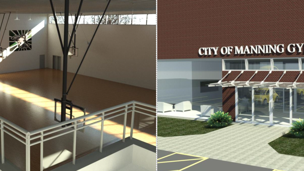 designs for a new gymnasium