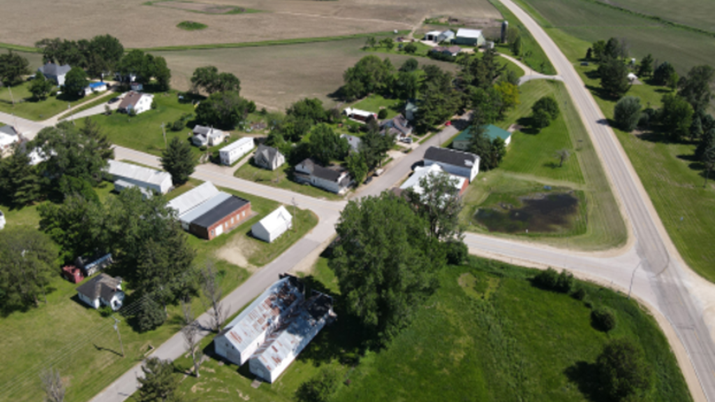 Scotch Grove aerial view