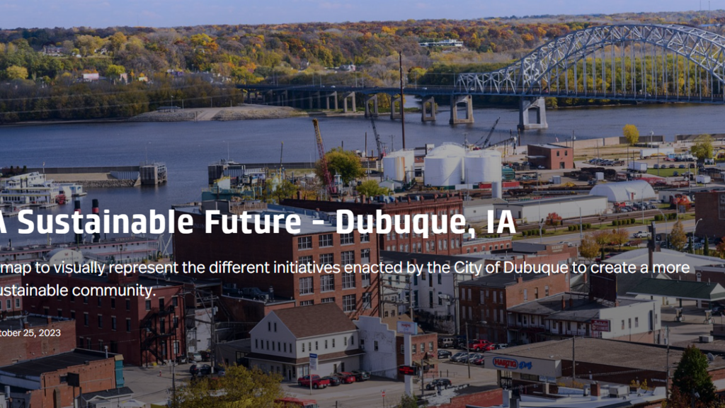 sustainable Dubuque storymap