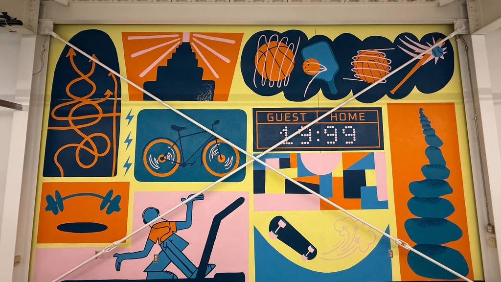 colorful mural