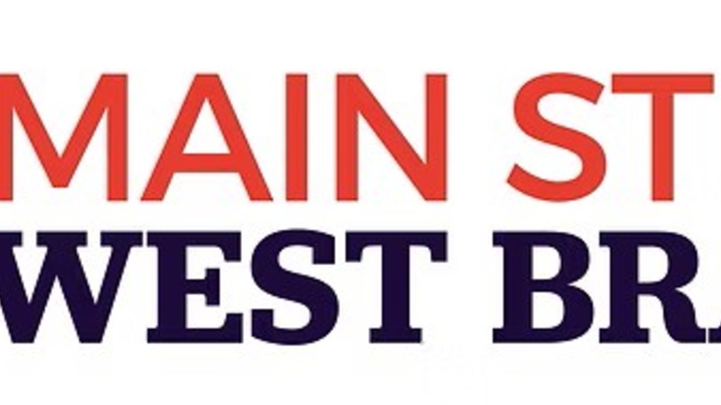 colorful Main Street West Branch logo