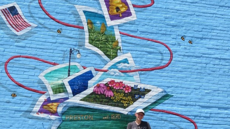 Preston mural