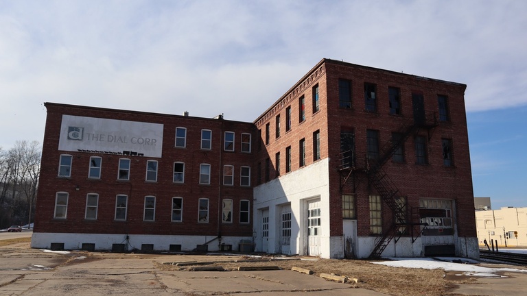 old brick building